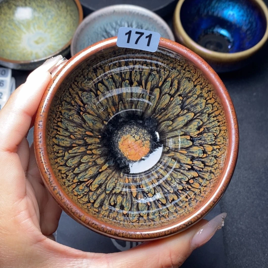 茶盏建窑建盏主人杯171