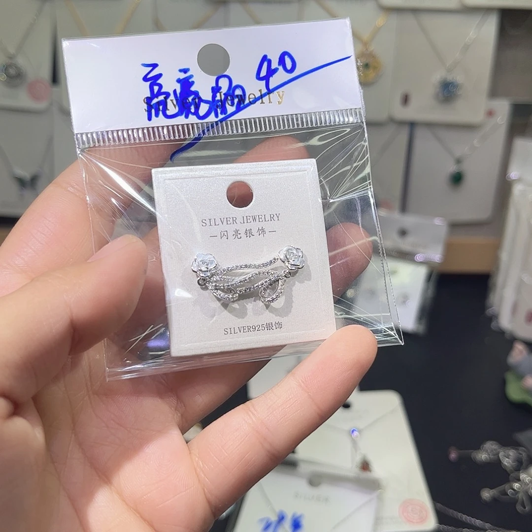 合成立方氧化锆吊坠925银