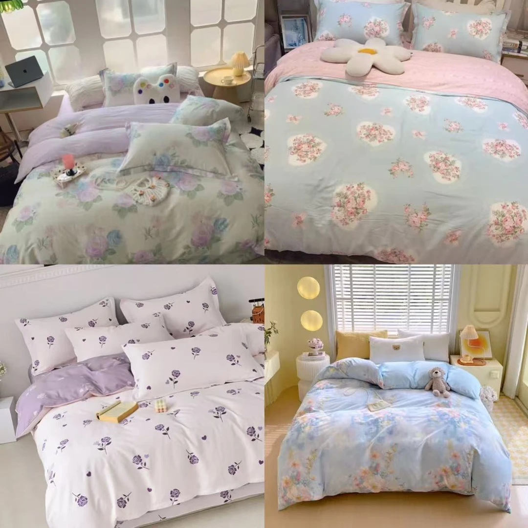 A类母婴级高端100%全棉纯棉斜纹被套高支高密可裸睡透气吸汗