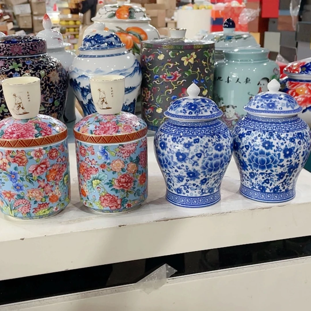 【闪购商品】罐陶瓷茶叶罐密封罐