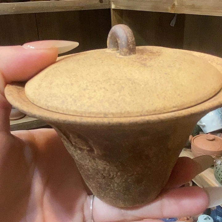柴烧老岩泥高端茶器