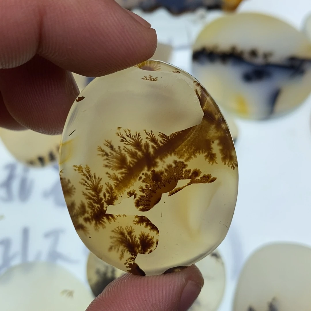 玛瑙/玉髓牌子足银镀金镶嵌