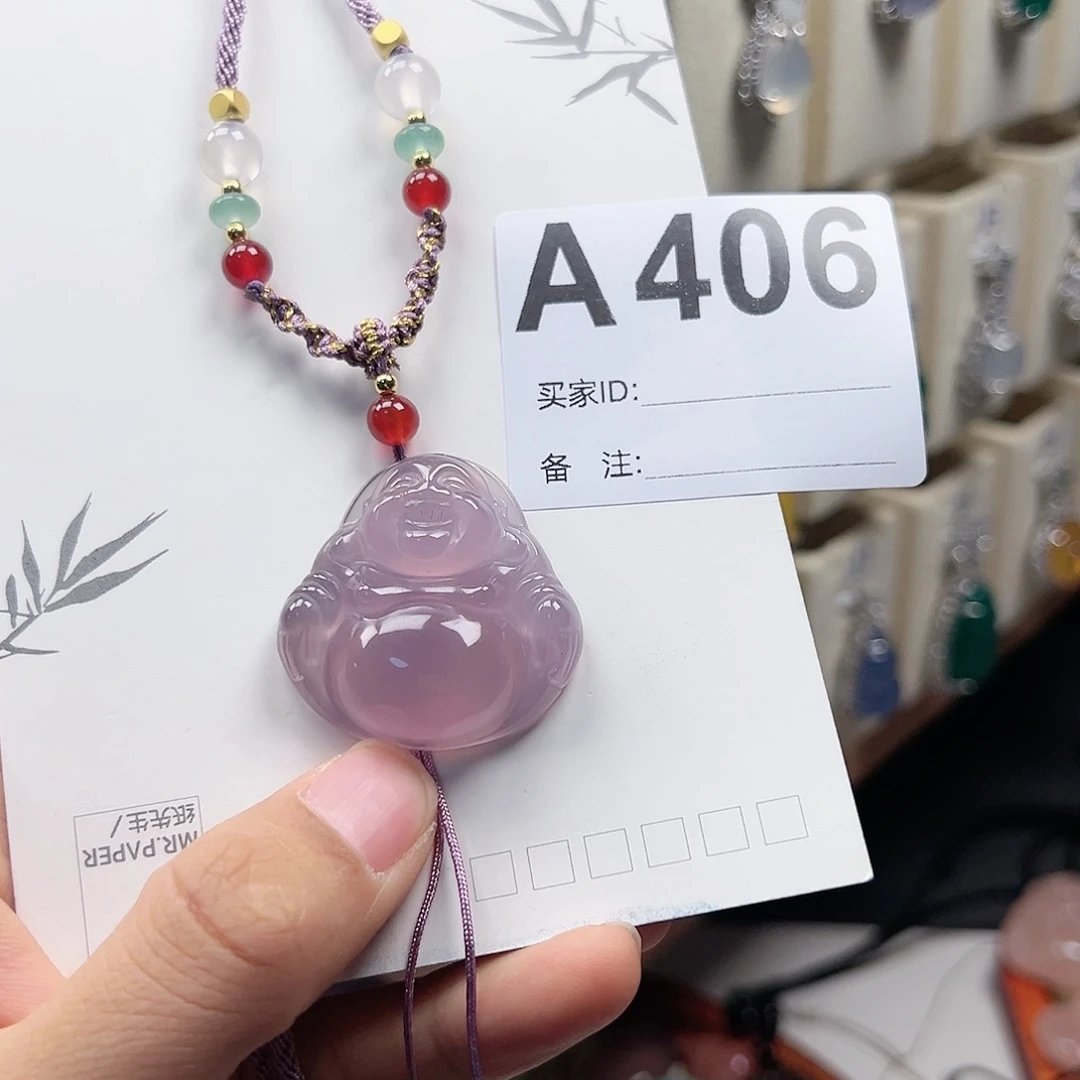 玛瑙/玉髓颈饰合金缘*