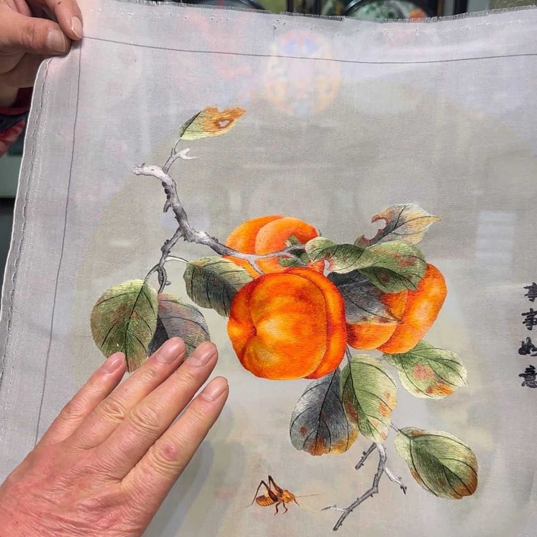 刺绣刺绣工艺精湛