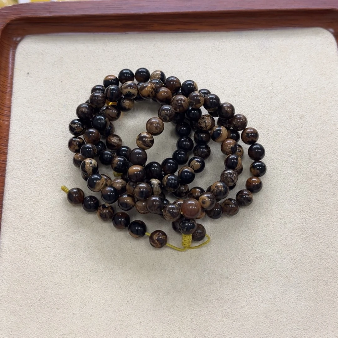 琥珀未镶嵌裸石天然琥珀根珀7➕mm