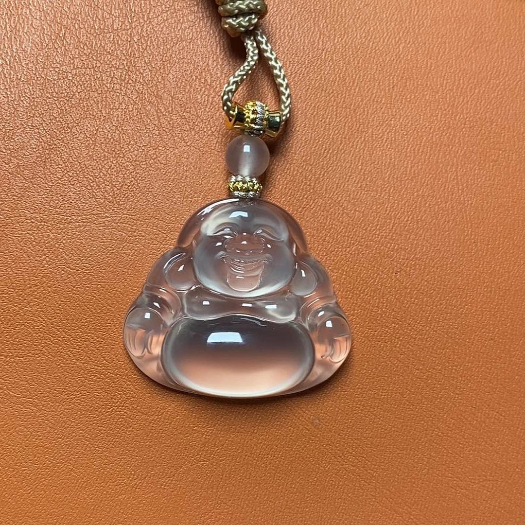 辉***陈玛瑙/玉髓未镶嵌颈饰