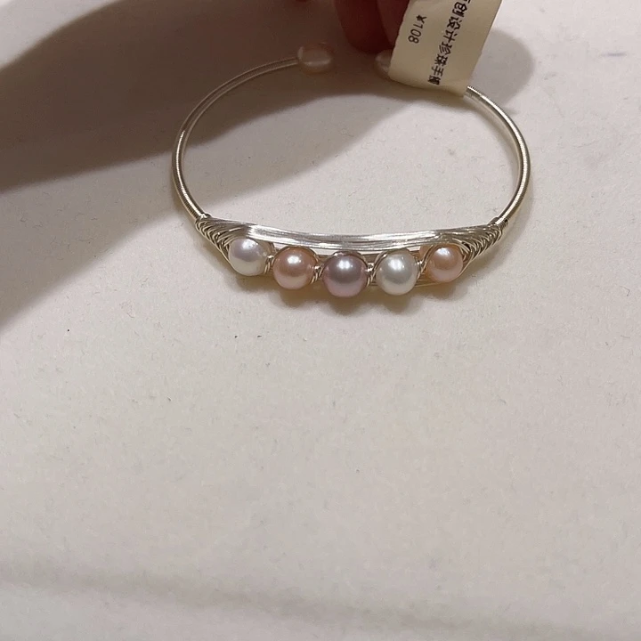 手链合金淡水珍珠