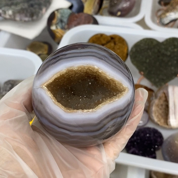 紫晶珠宝半成品未镶嵌39