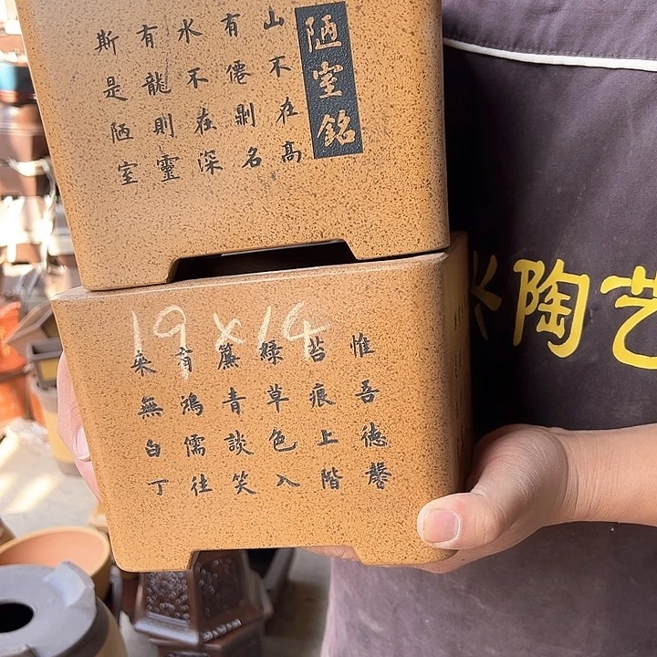 紫砂花盆不好意思哈哈哈我也