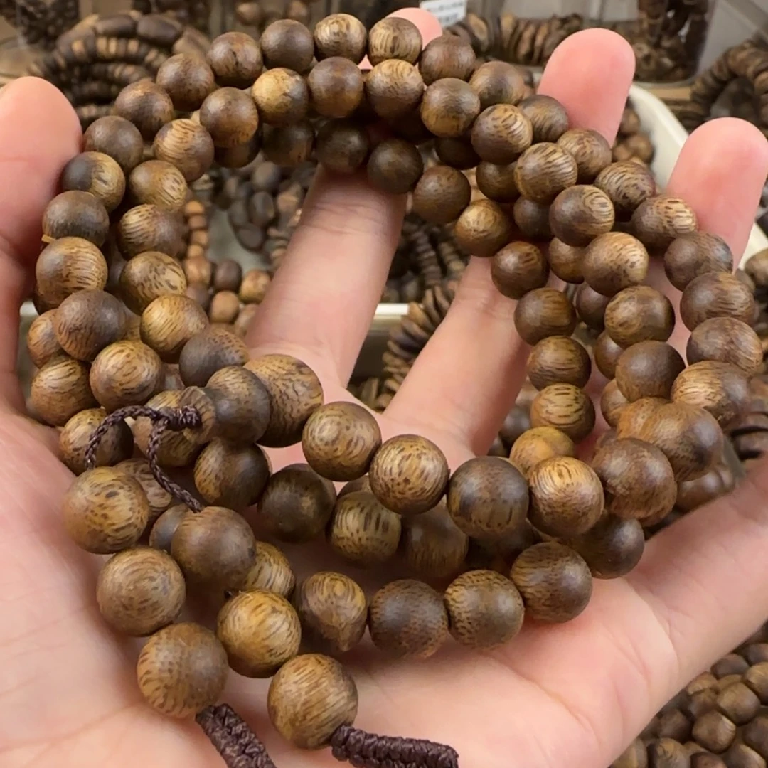 青***陌手串沉香奇楠手串27克卡08