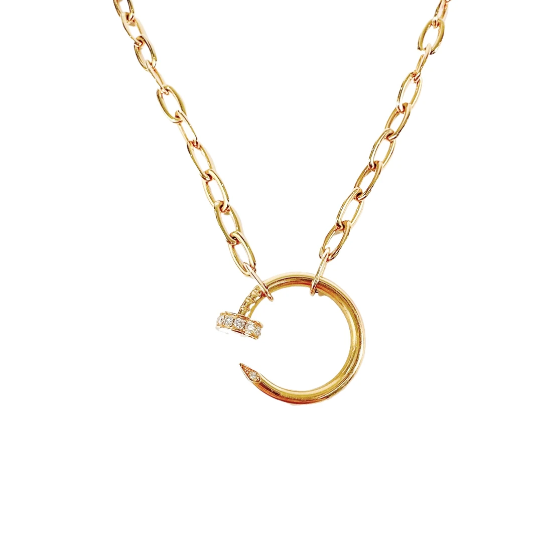 95新 卡地亚 安洁利严选钉子系列/SK0119942 项链