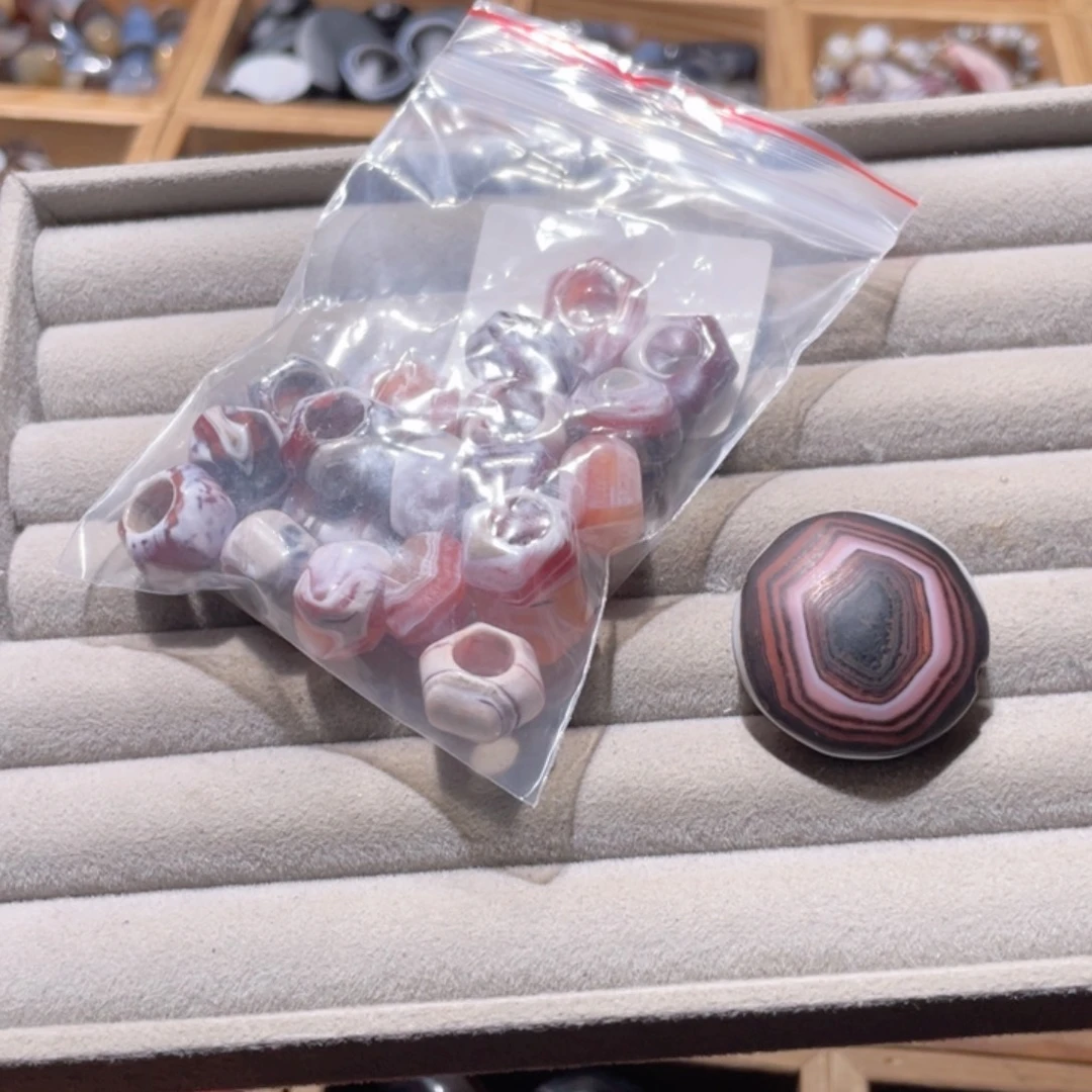 未镶嵌玛瑙/玉髓珠宝半成品