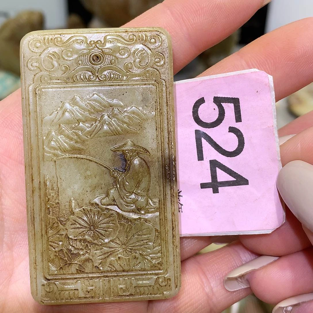 颈饰未镶嵌和田玉