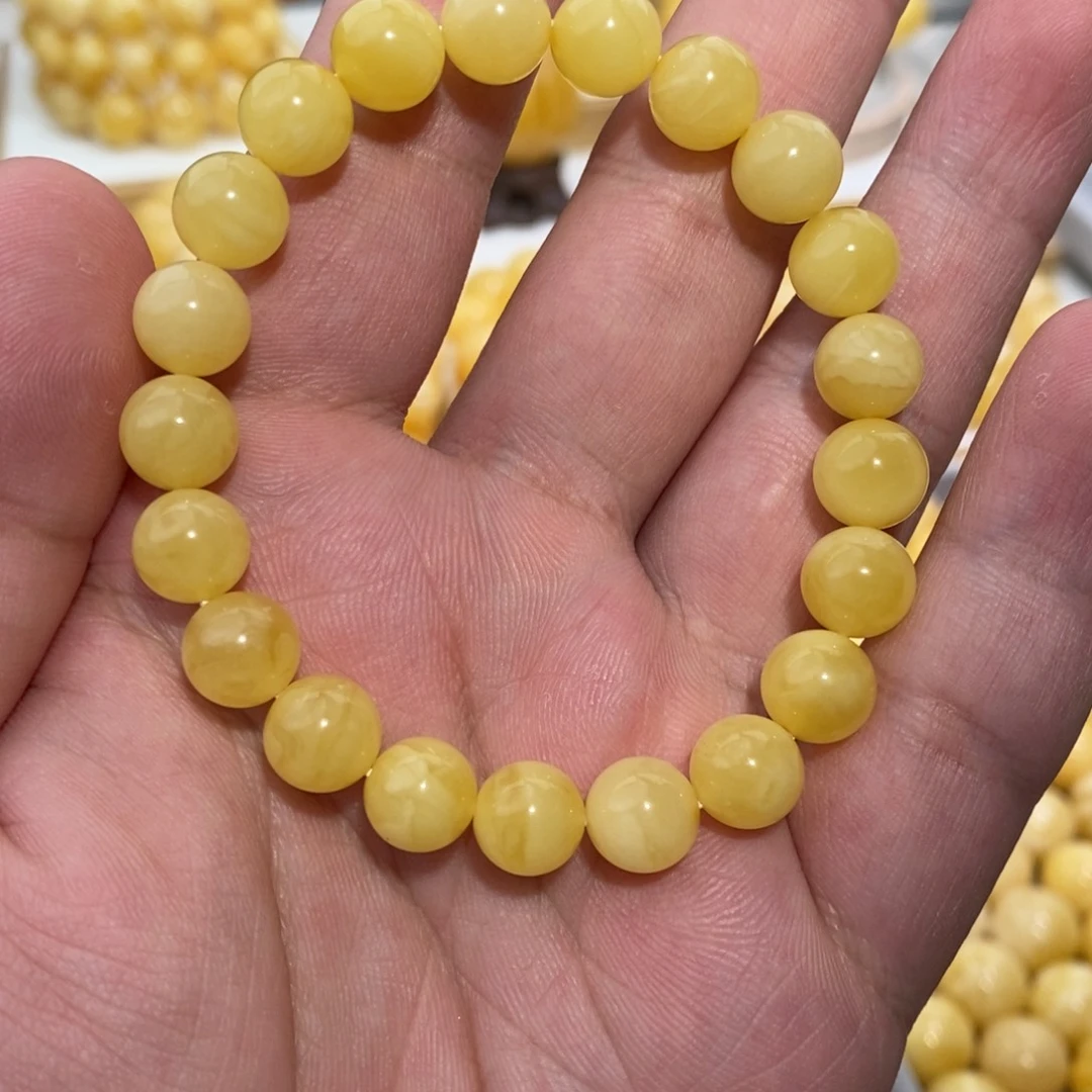 蜜蜡未镶嵌手串特价9➕不包邮微瑕