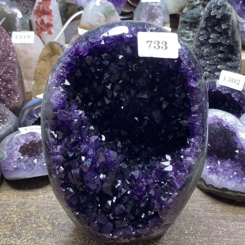 【闪购商品】未镶嵌大型摆件（非配饰）紫晶