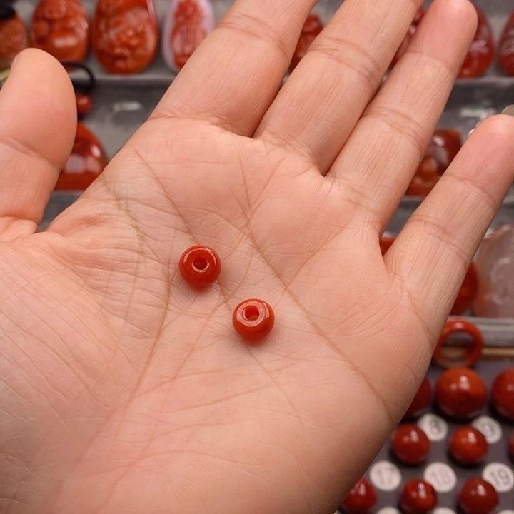 南红玛瑙配饰8+未镶嵌挑*僧