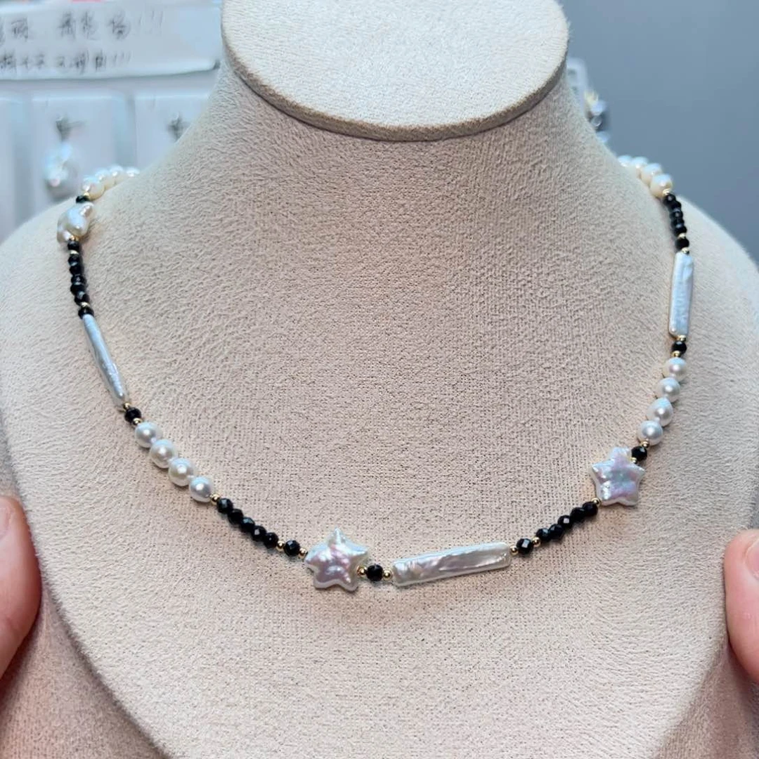 淡水珍珠颈饰未镶嵌