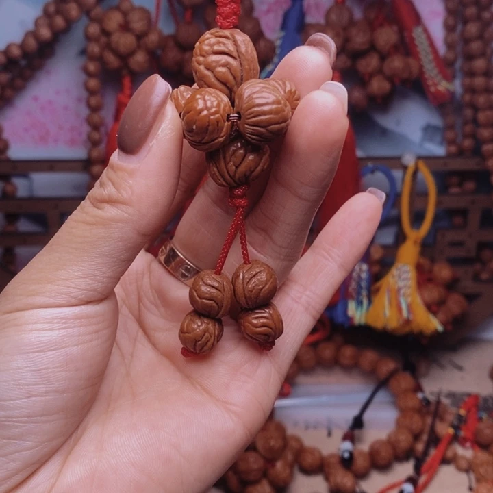 吊坠桃核龙纹桃枭