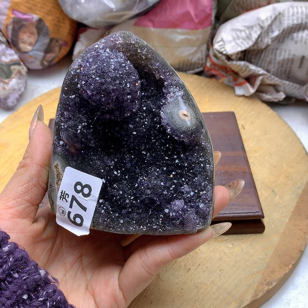 紫晶大型摆件（非配饰）未镶嵌