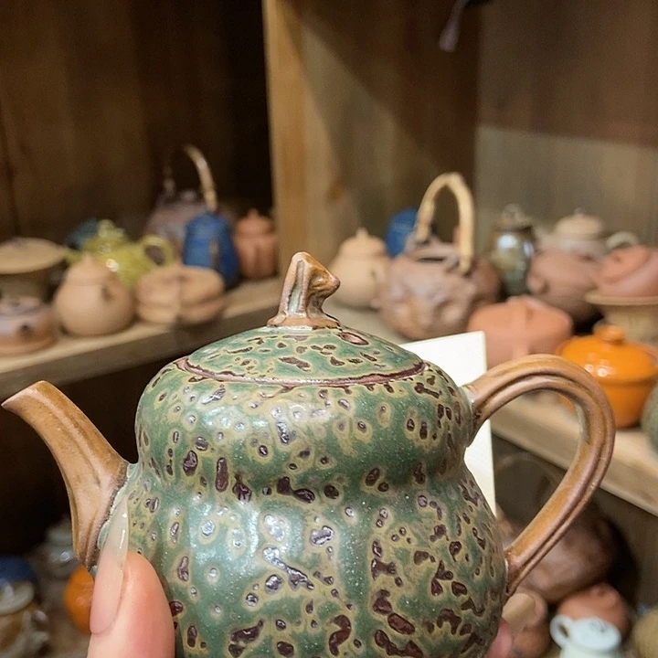 柴烧老岩泥高端茶器