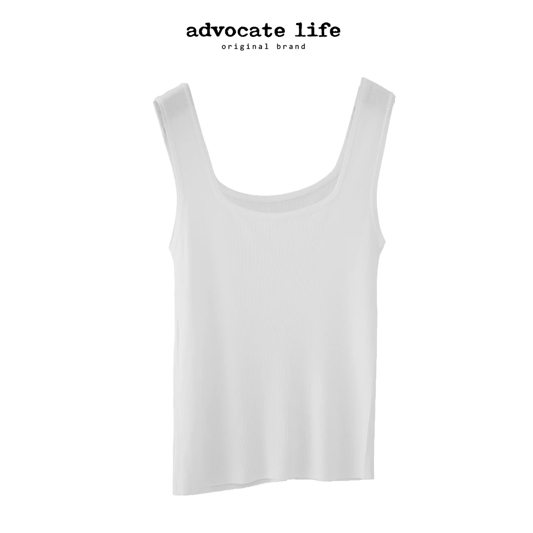 生活主张 Advocatelife时尚简约百搭纯色内搭背心吊带HQ141417