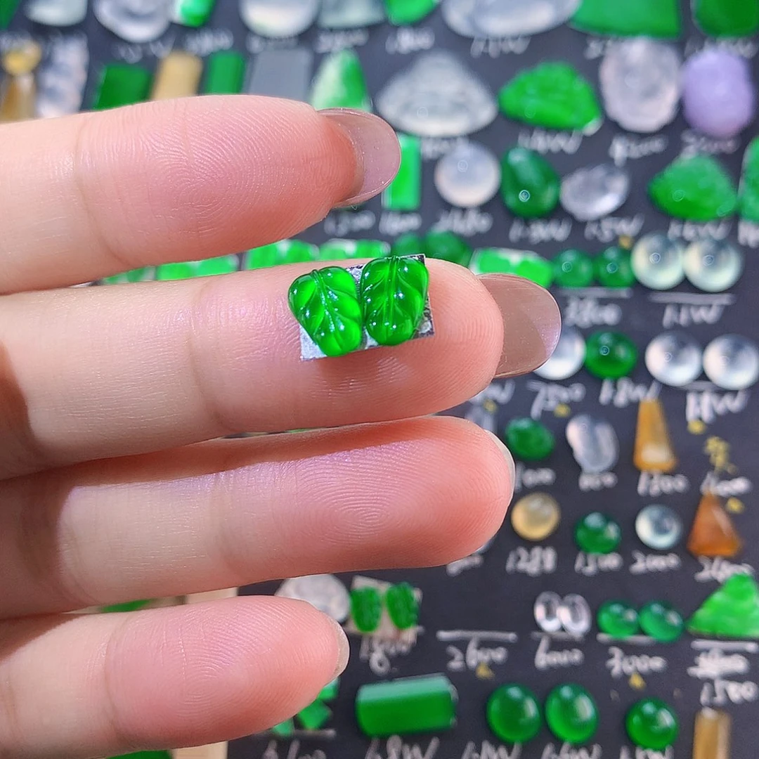 翡翠未镶嵌颈饰纯天然翡翠a货