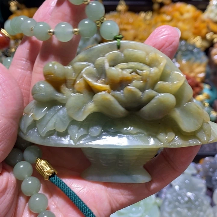 岫玉岫玉吊坠未镶嵌