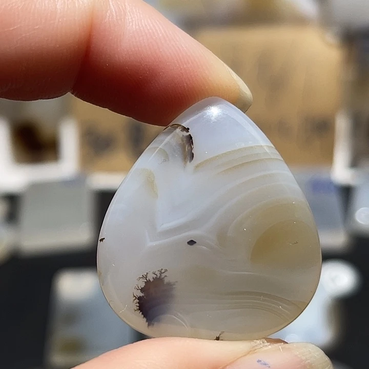 玛瑙/玉髓发饰未镶嵌