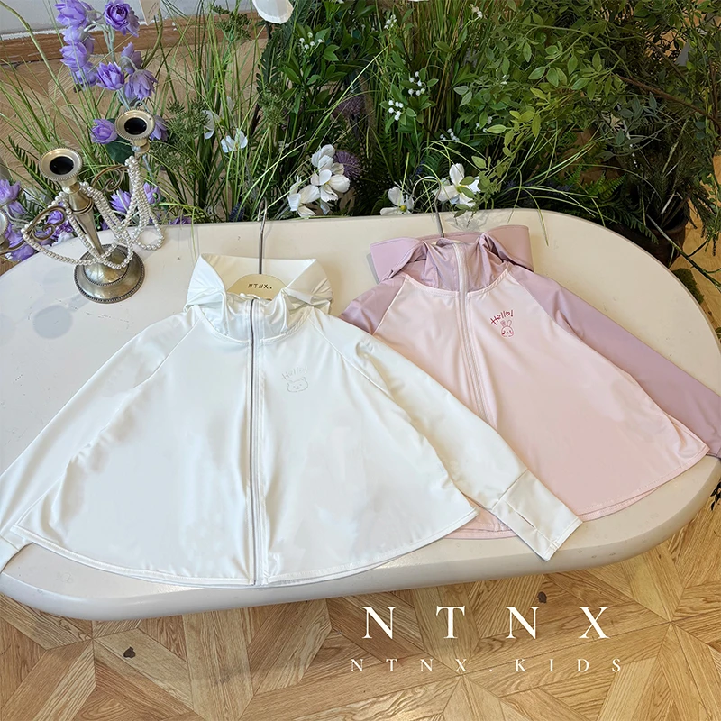 【现货】女童夏季轻薄新款“小凉皮UPF50”凉感儿童防晒外套X2501402