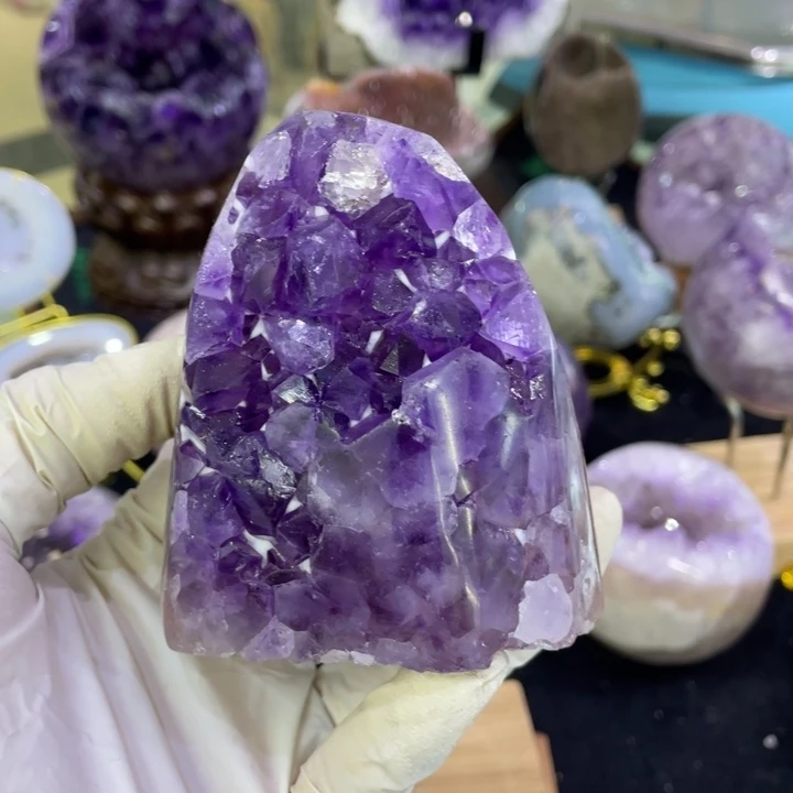 未镶嵌紫晶大型摆件（非配饰）