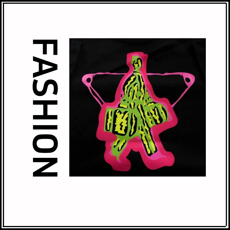 夏季男女同款百搭时尚潮牌短袖T恤