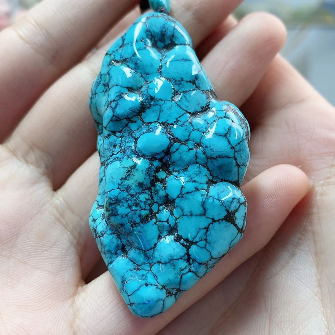 未镶嵌绿松石珠宝奇石