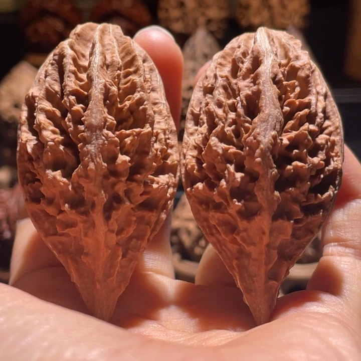 吊坠文玩核桃老树龙纹30