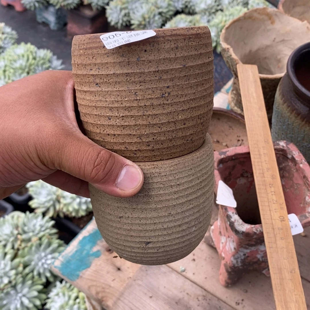 86号两个花盆内8高9