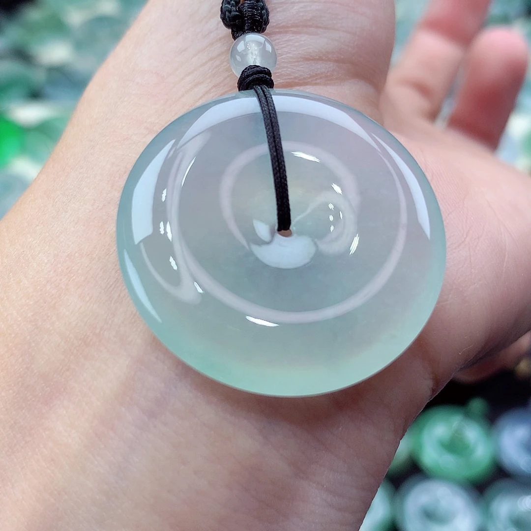 颈饰未镶嵌翡翠编号60。尺寸30.8-6