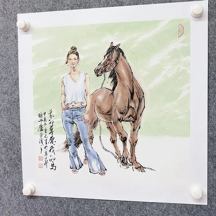 书法十***糊张友涛绘画作品