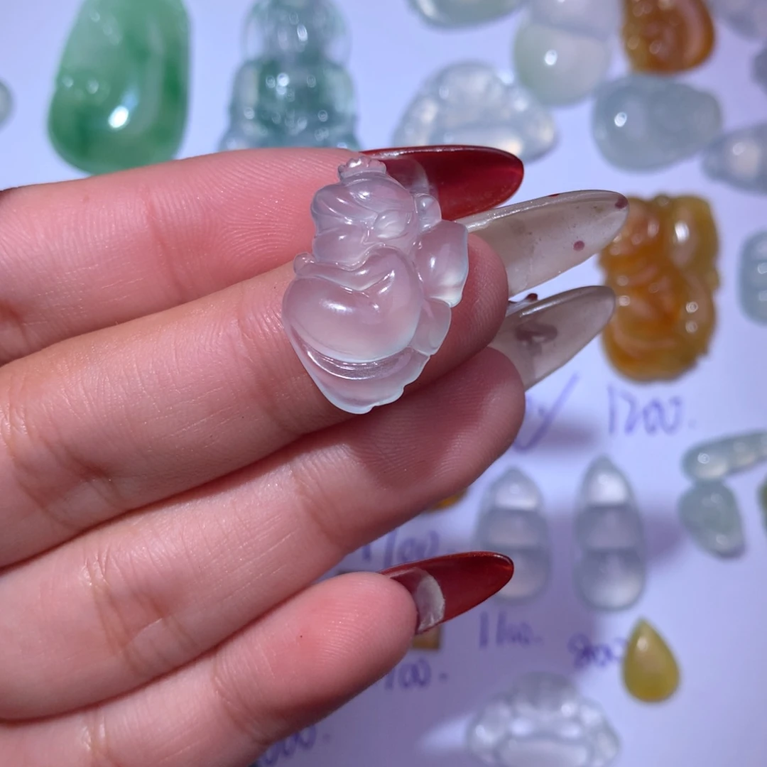 颈饰未镶嵌翡翠仙子