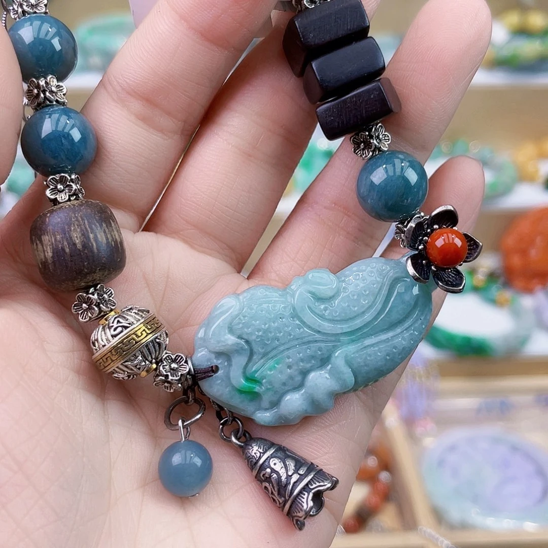 翡翠未镶嵌手链手链