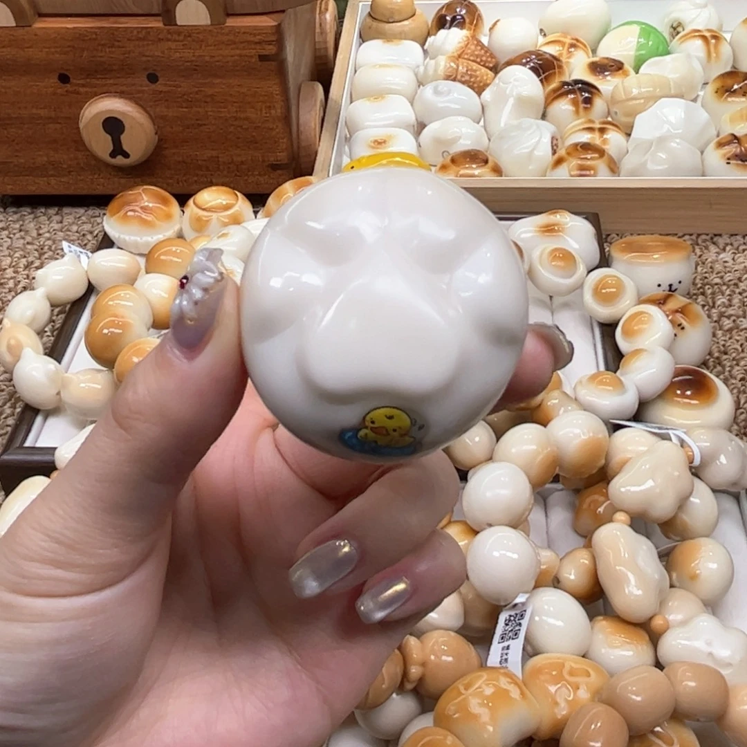 手串菩提根/象牙果9.26.25象牙果把件猫爪微瑕