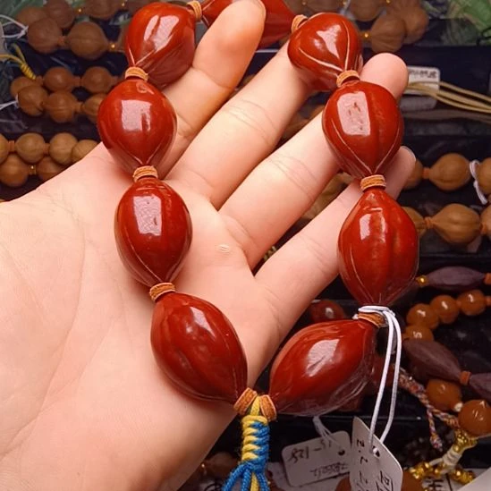 橄榄核手串/手链橄榄核三花铁核手串2.2（回血）