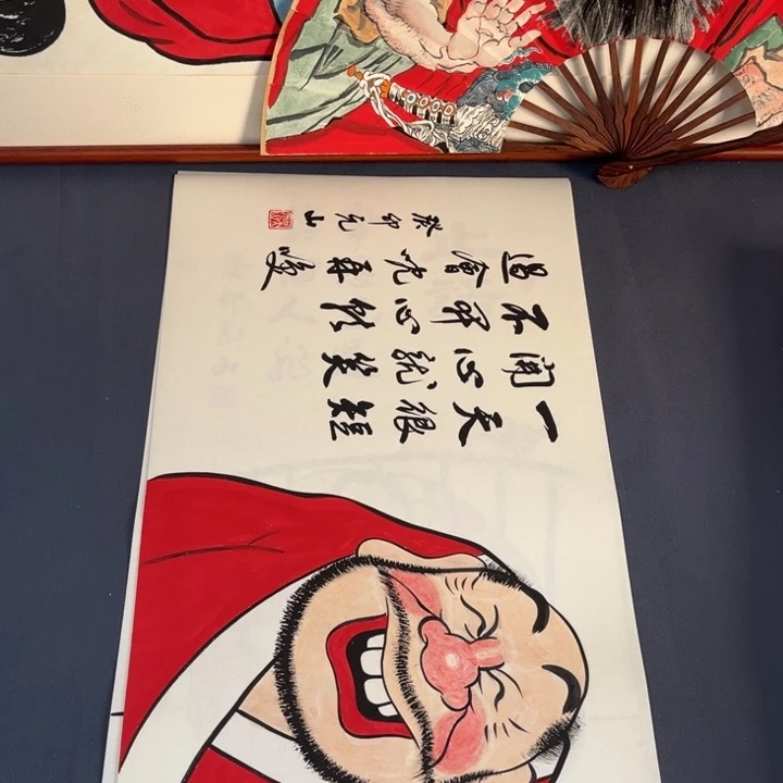 国画禅意纯手绘作品的