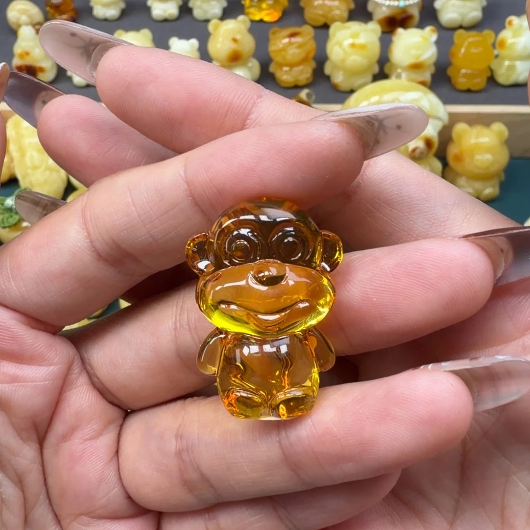 琥珀未镶嵌裸石蜜蜡