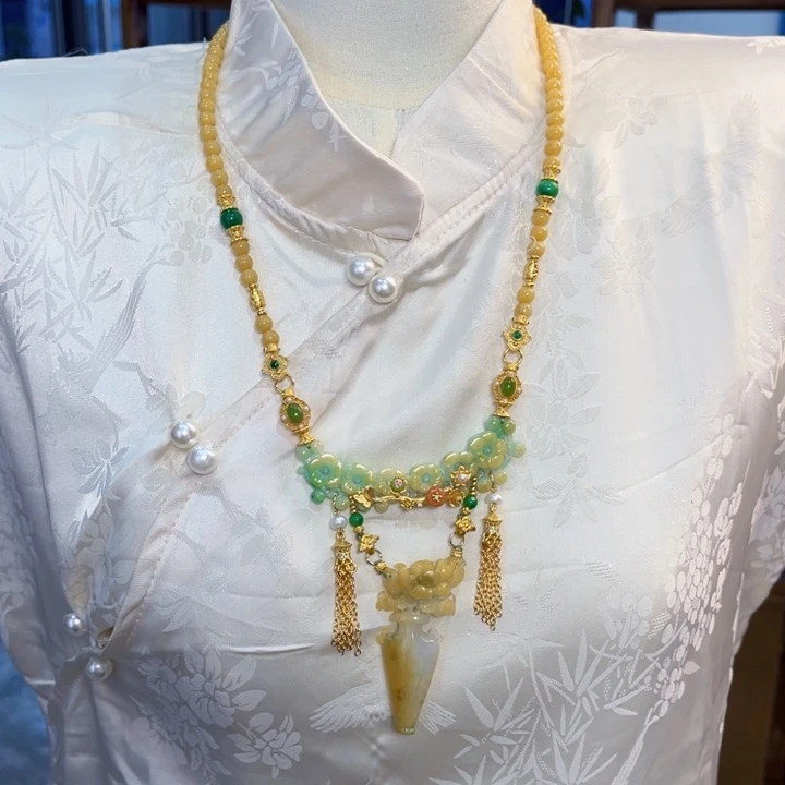 分***招翡翠未镶嵌项链福利