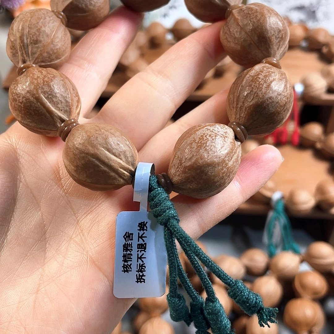 呜***哒橄榄核手串/手链21/27梅林铁核