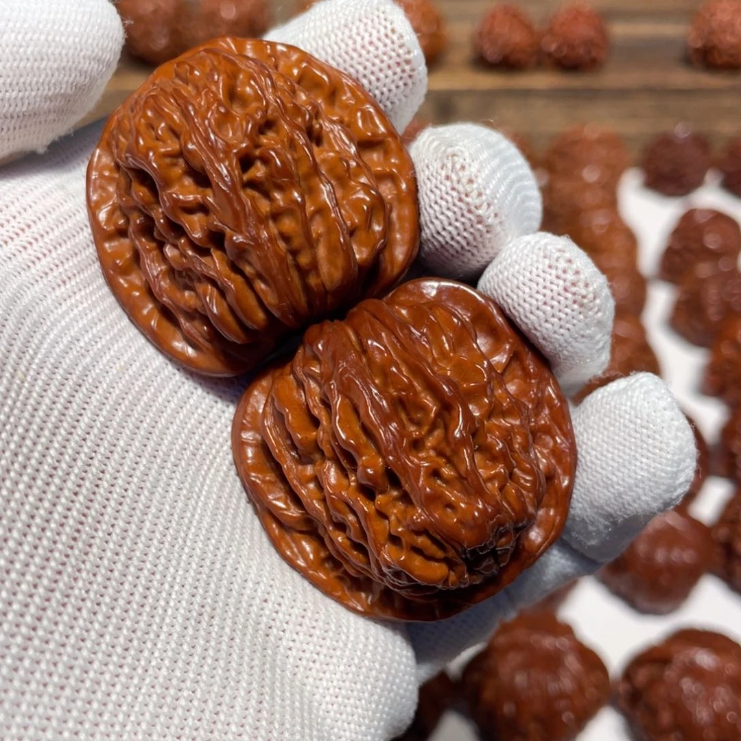 吊坠猴头核桃四座楼88.03. WY#00#