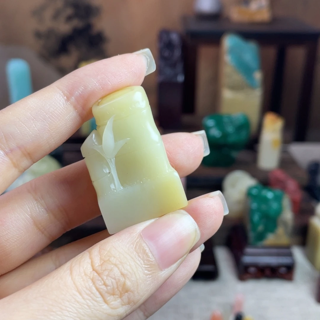 寿山石印石编号4485