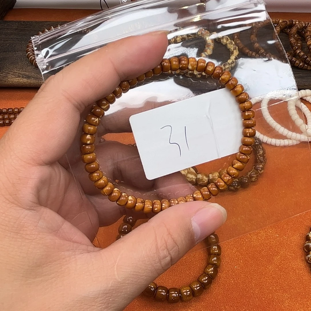 紫金鼠手串6实心纯肉