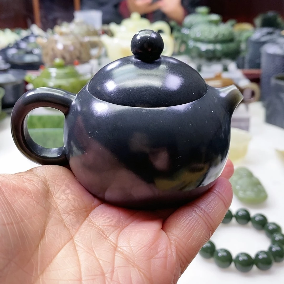 和田玉茶壶未镶嵌