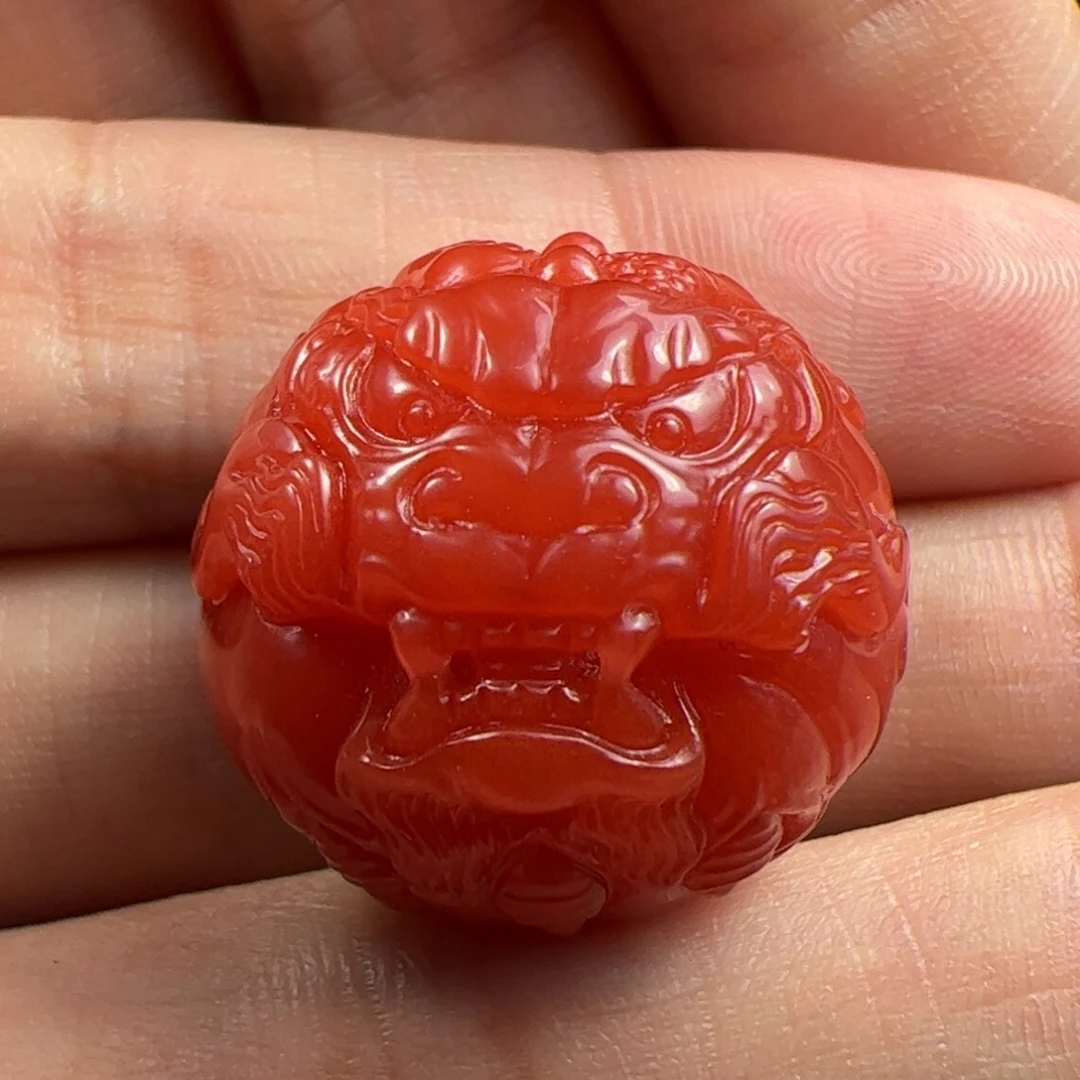 未镶嵌龙珠南红玛瑙