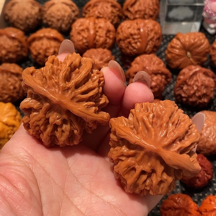 吊坠文玩核桃49帝王，秦王0953